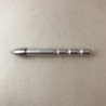Punta spezzabile in alluminio-inox per frecce con diametro interno 0,245"