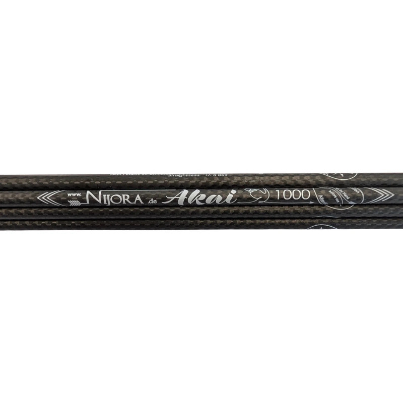 Nijora Akai 5.2mm 3K asta in carbonio