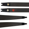 38 lbs | Medium - Wurfarme | SPIDERBOWS - ILF - SCB - Carbon / Bambus