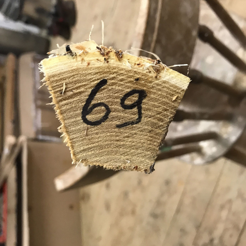 Bogenrohling Robinie 69 Bogenrohling Robinie 69