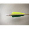 Freccia di legno Lime scuro