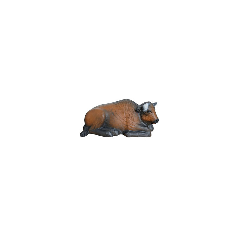 Leitold 3D-Ziel Bison liegend