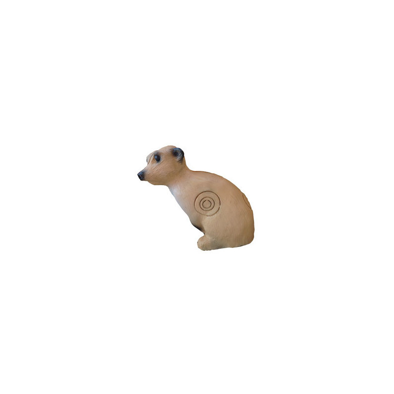 Leitold 3D-Ziel Erdmännchen sitzend