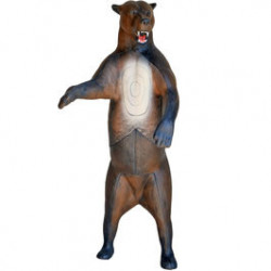 Leitold 3D-Ziel Grizzlybär aufrecht stehend