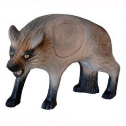 Leitold 3D-bersaglio coyote ringhiante con inserto universale