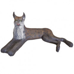 Leitold 3D-Ziel Luchs sdraiato
