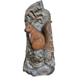 Leitold 3D-bersaglio Pietra con Scoiattolo e Martora