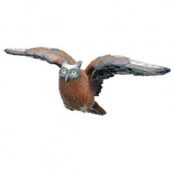 Leitold 3D-Ziel Uhu fliegend
