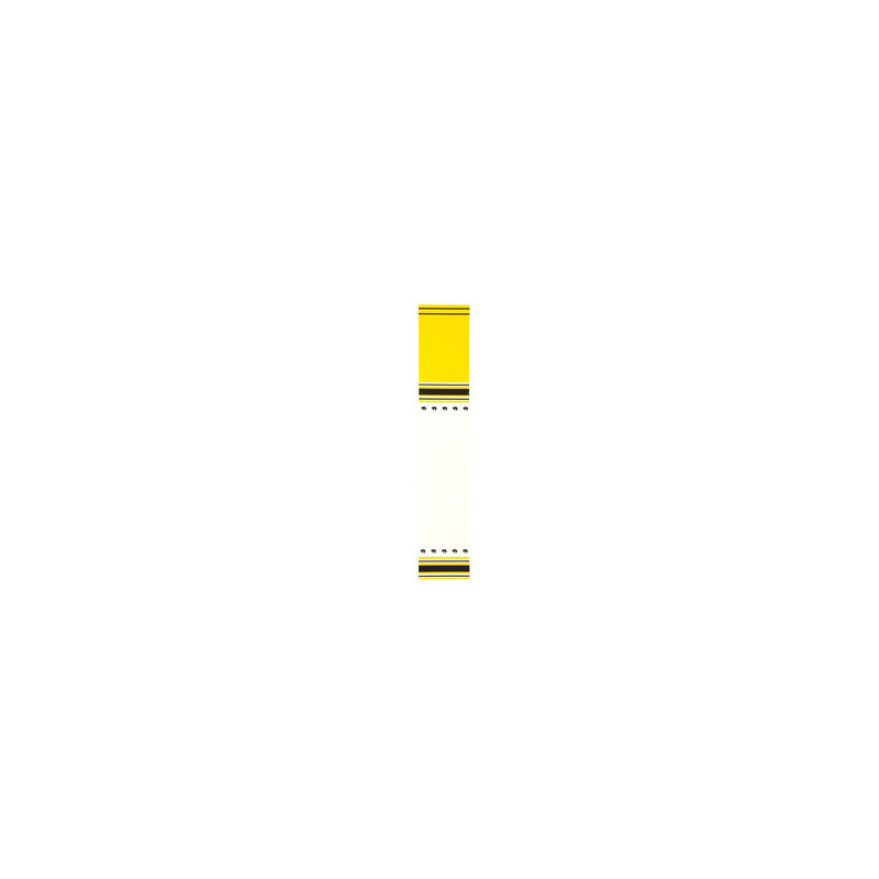 Pfeilcrestings gelb schwarz weiß (Stück) Pfeilcrestings gelb schwarz weiß (Stück)