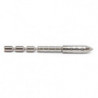 Punta Dimple in acciaio inox temprato per VAP