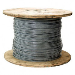 Cavo di acciaio rivestito in PVC